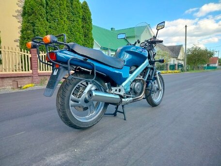 1996 Honda NTV 650, синий, 350000 рублей, вид 3