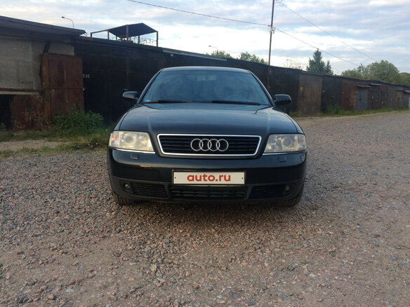 1999 Audi A6 II (C5), чёрный
