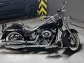 2015 Harley-Davidson Softail Deluxe, чёрный, 1250000 рублей - вид 2