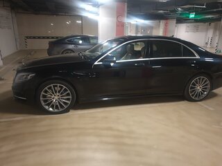 2014 Mercedes-Benz S-Класс 500 VI (W222, C217), чёрный, 4500000 рублей, вид 4