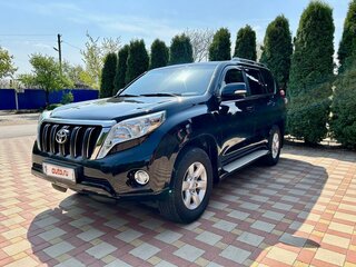 2017 Toyota Land Cruiser Prado 6-speed 150 Series Рестайлинг 1, чёрный, 4150000 рублей, вид 1