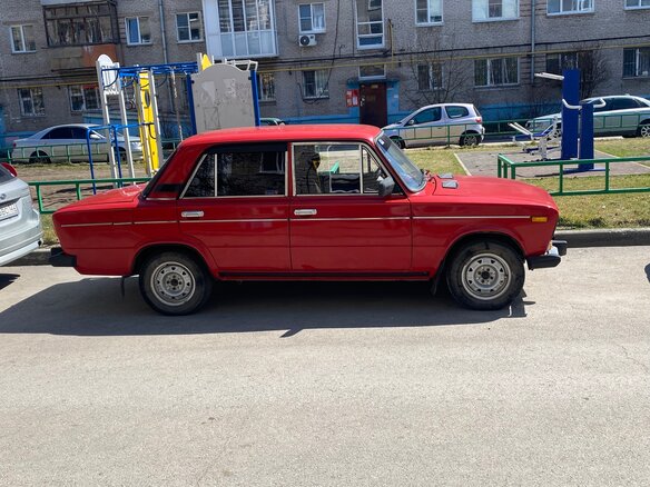 1995 Lada (ВАЗ) 2106, красный, 150000 рублей - вид 1