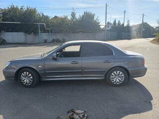 2007 Hyundai Sonata ТагАЗ IV (EF) Рестайлинг, серый, 450000 рублей, вид 1