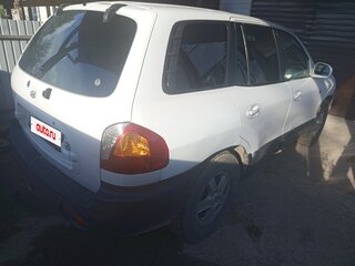 2003 Hyundai Santa Fe I, белый, 690000 рублей, вид 4