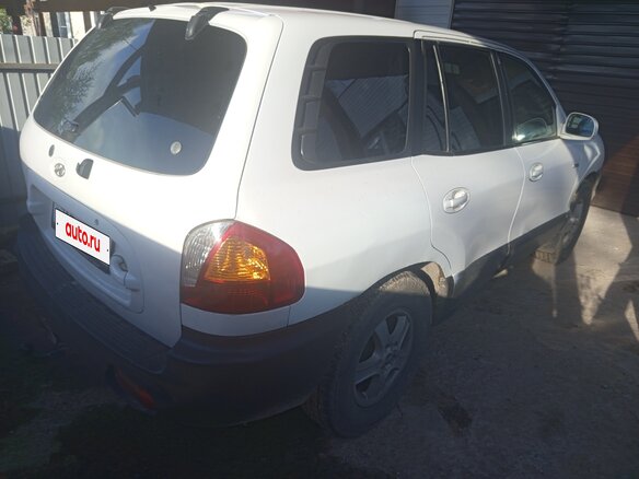 2003 Hyundai Santa Fe I, белый, 690000 рублей - вид 3