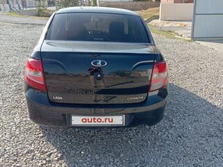 2013 Lada (ВАЗ) Granta I, чёрный, 620000 рублей, вид 3