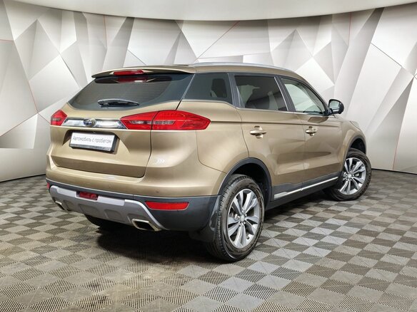 2021 Geely Atlas I, жёлтый - вид 1