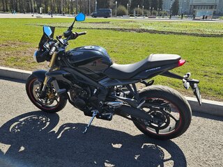2013 Triumph Street Triple, чёрный, 570000 рублей, вид 5