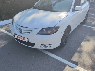2008 Mazda 3 I (BK) Рестайлинг, белый, 730000 рублей, вид 1
