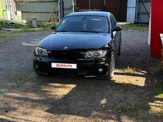 2007 BMW 1 серии 130i I (E81/E82/E87/E88), чёрный, 1750000 рублей, вид 1