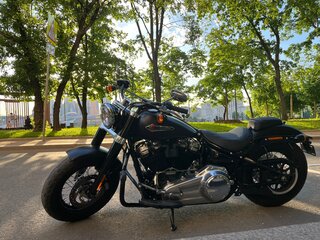 2018 Harley-Davidson Softail Slim, чёрный, 1940000 рублей, вид 4