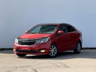2015 Kia Rio III Рестайлинг, красный, 980000 рублей, вид 2
