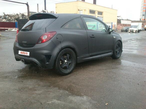 2008 Opel Corsa GSi D, чёрный - вид 12