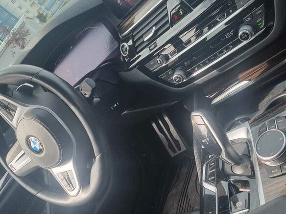 2021 BMW 5 серии 530i xDrive VII (G30/G31/G38) Рестайлинг, синий, 5390000 рублей - вид 16