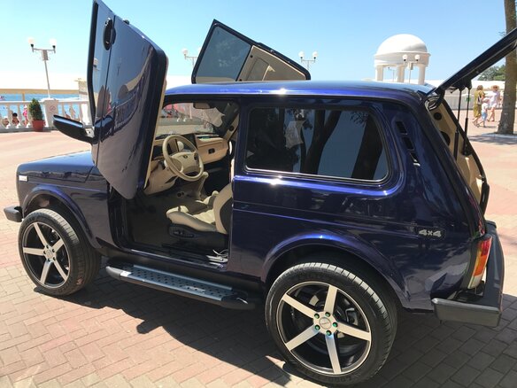 2008 Lada (ВАЗ) 2121 (4x4) I Рестайлинг, синий - вид 8