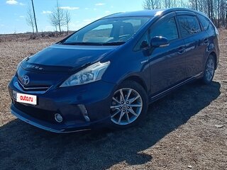 2011 Toyota Prius Alpha I (ZVW40/41), синий, 1290000 рублей, вид 1