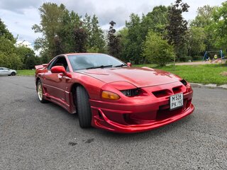 1991 Mitsubishi GTO I (Z16A), красный, 1400000 рублей, вид 4