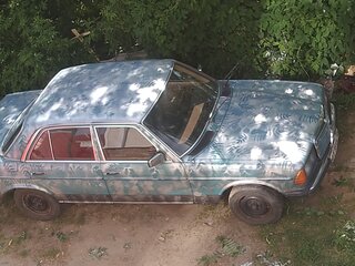 1982 Mercedes-Benz W123 200 5-speed, голубой, 500000 рублей, вид 4