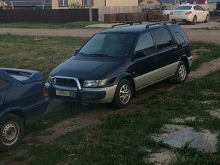 1997 Mitsubishi Space Wagon II, синий, 300000 рублей, вид 3