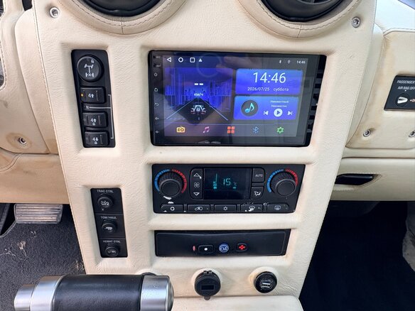 2003 Hummer H2 I, жёлтый, 1800000 рублей - вид 13