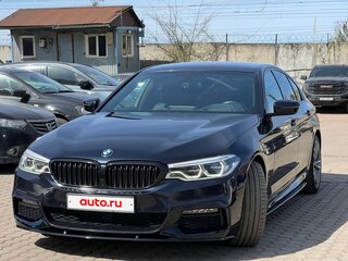 2019 BMW 5 серии 530d xDrive VII (G30/G31/G38), чёрный, 5150000 рублей, вид 4