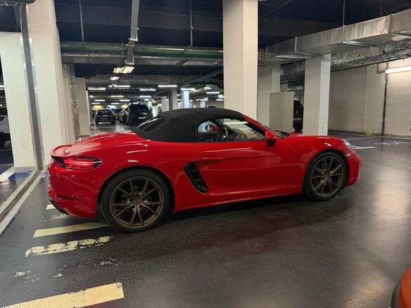 2018 Porsche Boxster IV 718 (982), красный - вид 16