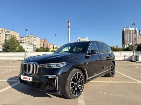 2019 BMW X7 30d I (G07), синий, 7790000 рублей, вид 1