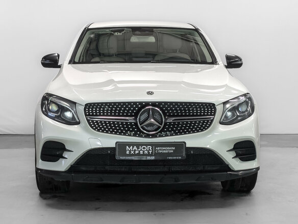 2019 Mercedes-Benz GLC Coupe 250 d I (C253), белый - вид 1