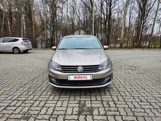 2019 Volkswagen Polo V Рестайлинг, бежевый, 1500000 рублей, вид 1