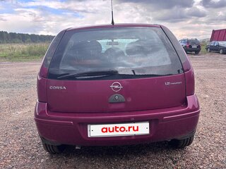 2005 Opel Corsa C Рестайлинг, красный, 210000 рублей, вид 4