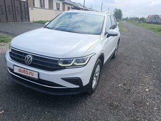 2021 Volkswagen Tiguan II Рестайлинг, белый, 3700000 рублей, вид 5