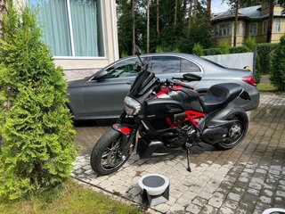 2014 Ducati Diavel Carbon, пурпурный, 800000 рублей, вид 2