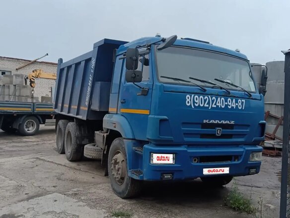 2012 КамАЗ 65115, синий, 2480000 рублей