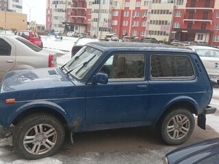 2015 Lada (ВАЗ) 2121 (4x4) I Рестайлинг, синий, 430000 рублей, вид 4
