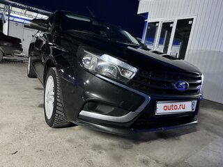 2017 Lada (ВАЗ) Vesta I, чёрный, 820000 рублей, вид 4