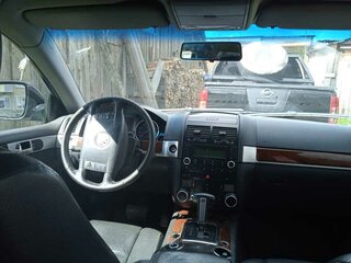 2008 Volkswagen Touareg I Рестайлинг, чёрный, 680000 рублей, вид 4