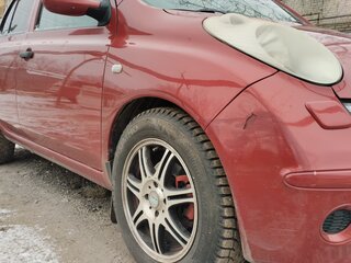 2007 Nissan Micra III (K12), красный, 450000 рублей, вид 5