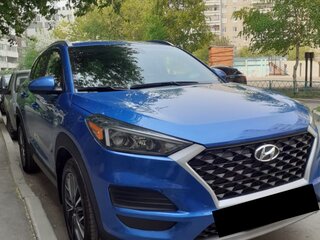 2020 Hyundai Tucson III Рестайлинг, синий, 2800000 рублей, вид 2