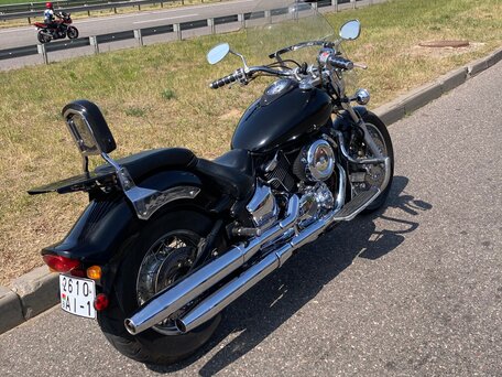 2003 Yamaha XVS1100, чёрный, 360000 рублей, вид 1