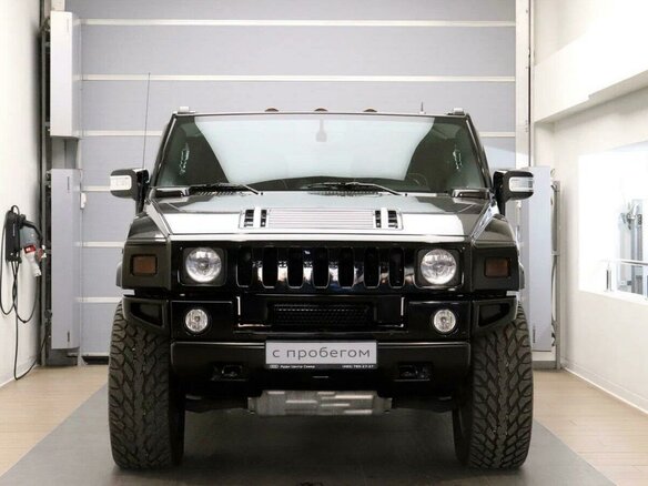 2006 Hummer H2 I, чёрный - вид 1