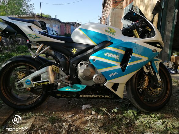 2005 Honda CBR 600RR, белый, 500000 рублей - вид 16