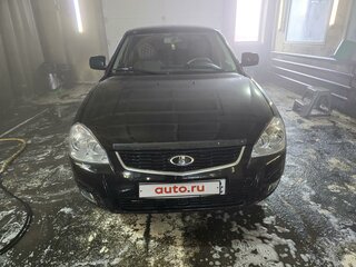 2017 Lada (ВАЗ) Priora I Рестайлинг, чёрный, 550000 рублей, вид 1