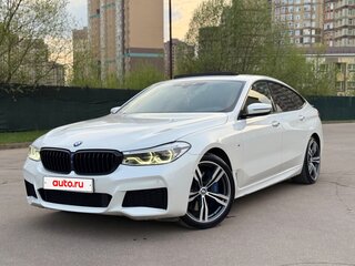 2018 BMW 6 серии Gran Turismo 630d xDrive IV (G32), белый, 4850000 рублей, вид 3