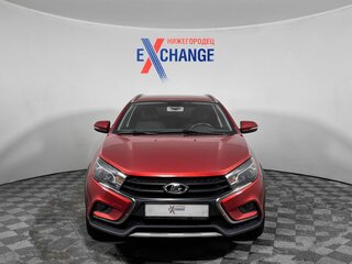 2020 Lada (ВАЗ) Vesta SW Cross I, красный, 969000 рублей, вид 2