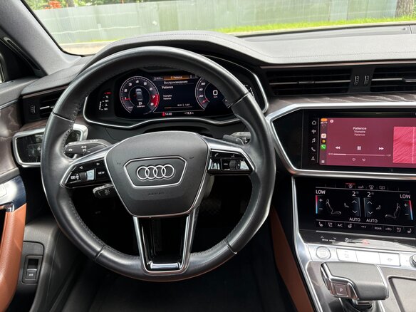 2020 Audi A6 45 TFSI V (C8), чёрный, 4500000 рублей - вид 9