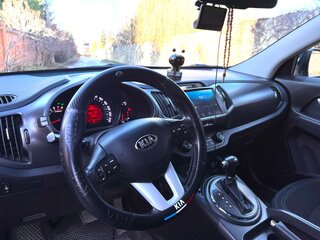 2013 Kia Sportage III, чёрный, 1190000 рублей, вид 4