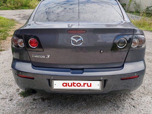 2007 Mazda 3 I (BK) Рестайлинг, серый, 630000 рублей - вид 3