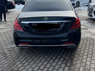 2020 Mercedes-Benz S-Класс 350 d Long VI (W222, C217) Рестайлинг, чёрный, 6550000 рублей, вид 2