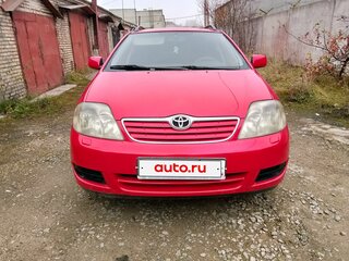 2006 Toyota Corolla IX (E120, E130) Рестайлинг, красный, 395000 рублей, вид 2