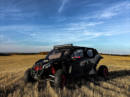 2021 BRP Can-Am Maverick Max X RS Turbo RR, чёрный, 4800000 рублей, вид 2